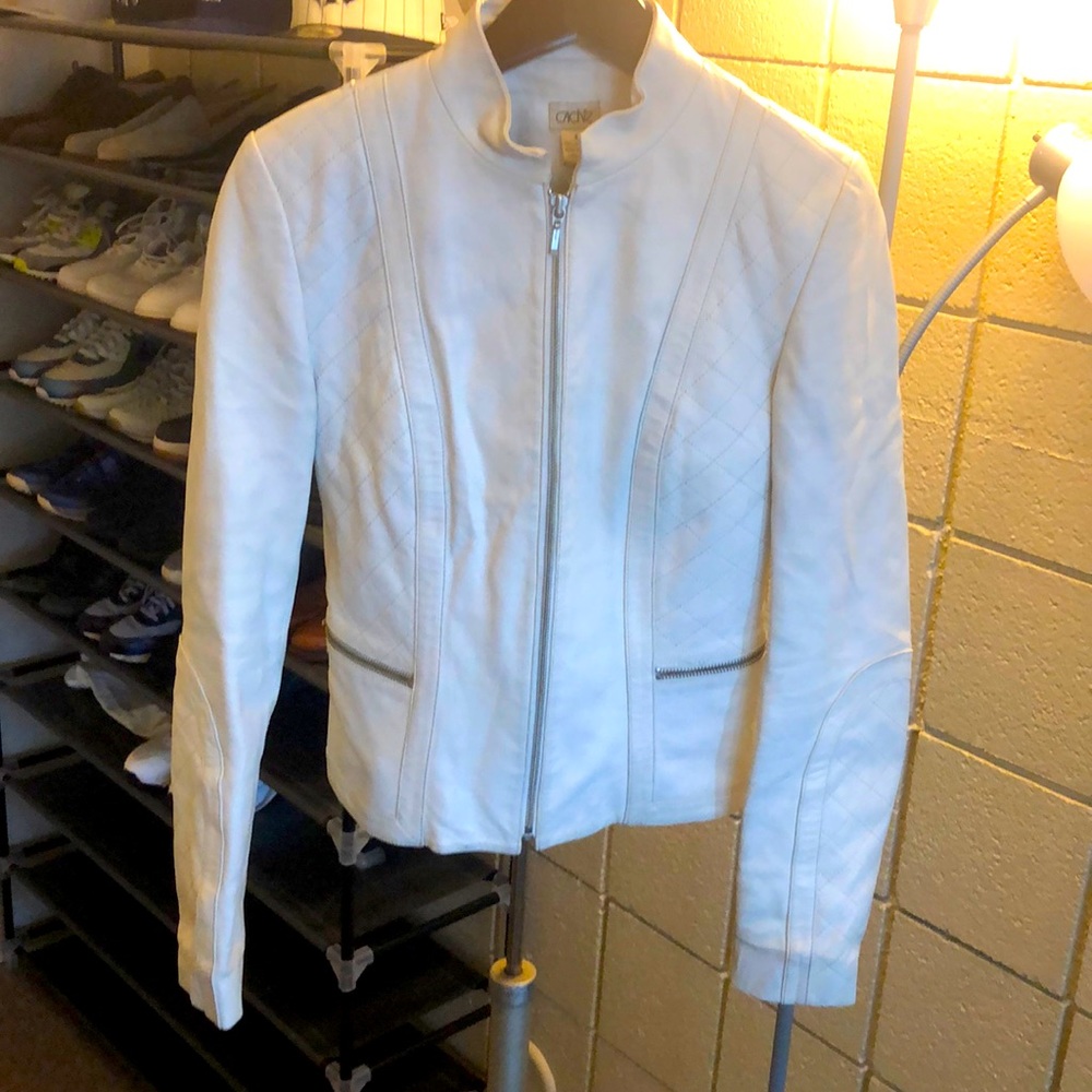 Cache Leather Motorcycle Jacket